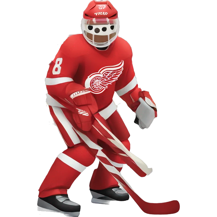 Detroit red wings hockey emoji