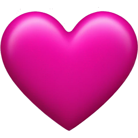 Magenta heart  emoji
