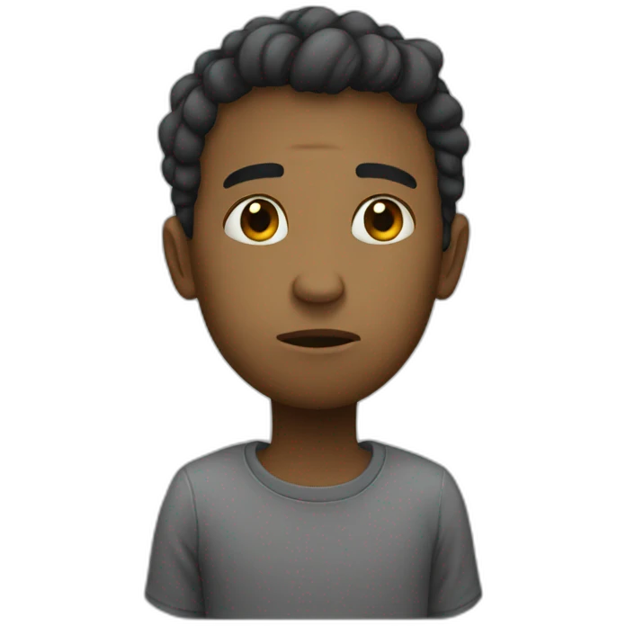 Triste emoji