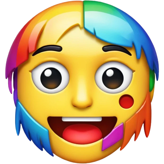 Glitching iPhone emoji  emoji