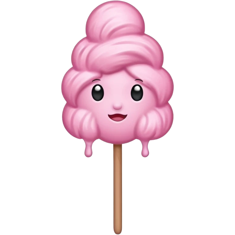 cotton candy stick emoji