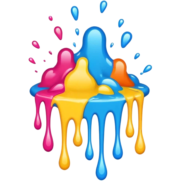 Splash paint emoji