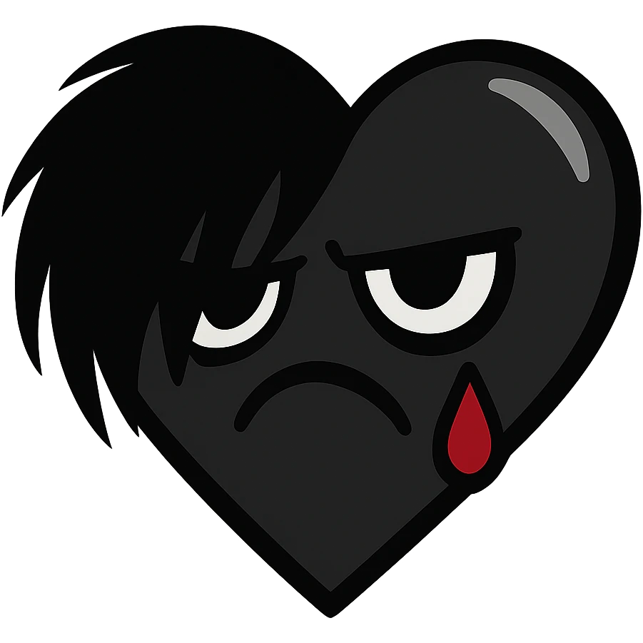 emo heart  emoji