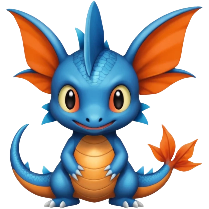 Cute Swampert-Salandit-Mudkip-Digimon-Fakémon-dragon emoji