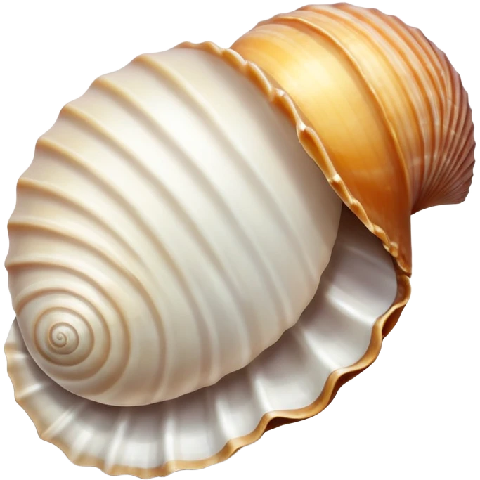 Sea shell emoji