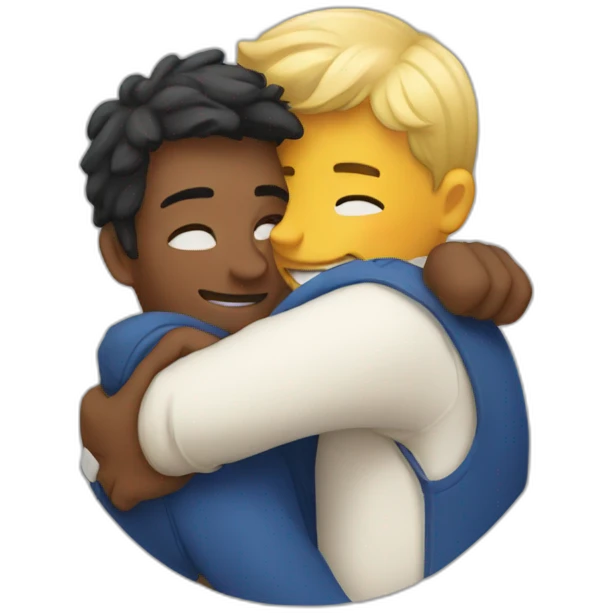 Hugging emoji