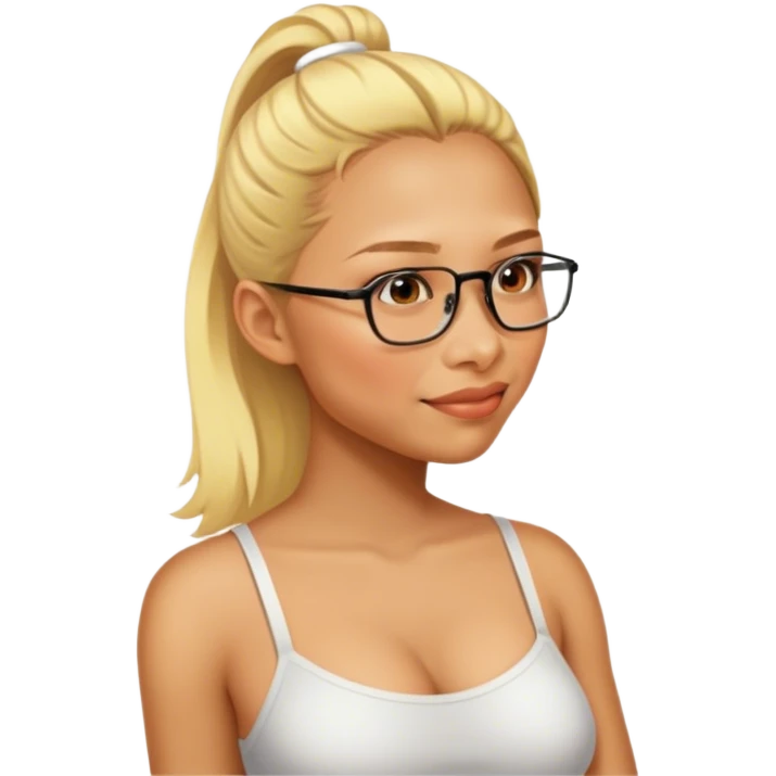 sexy island girl emoji