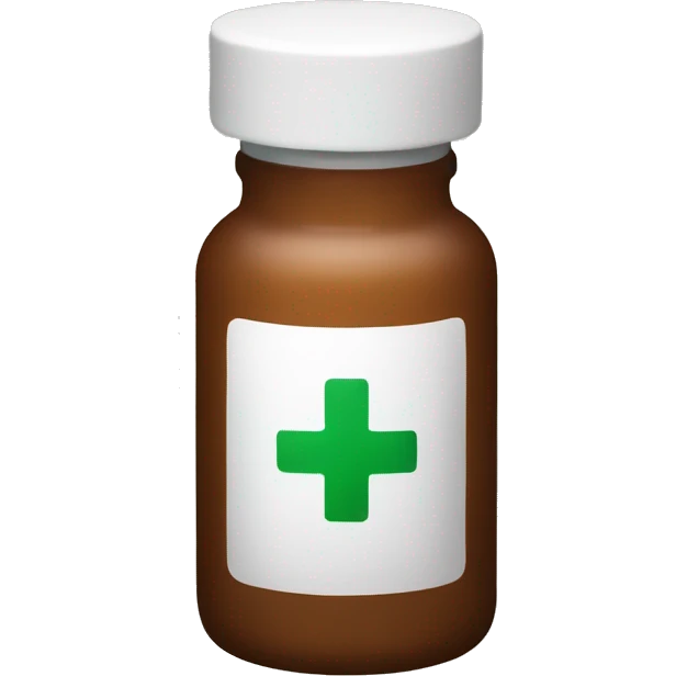 medicine bottle  emoji