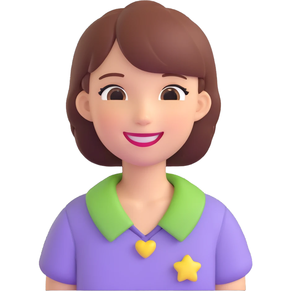 cute femboy with a smile emoji