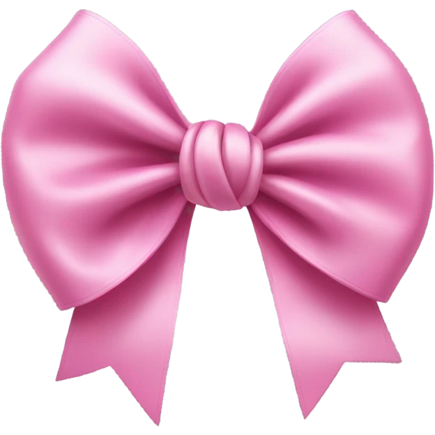 pink bow emoji
