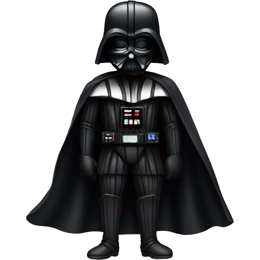 Darth Vader wearing a tutu emoji