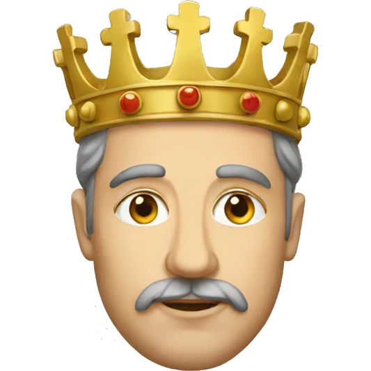 Belgian king emoji