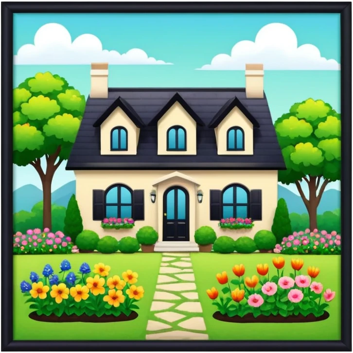 Home and garden emoji