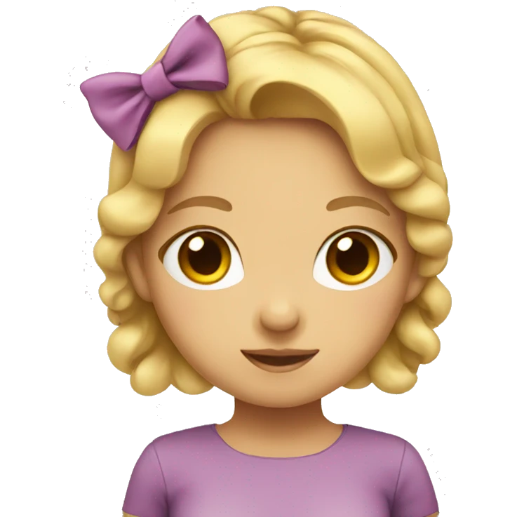 Girl standing emoji wearing bow  emoji