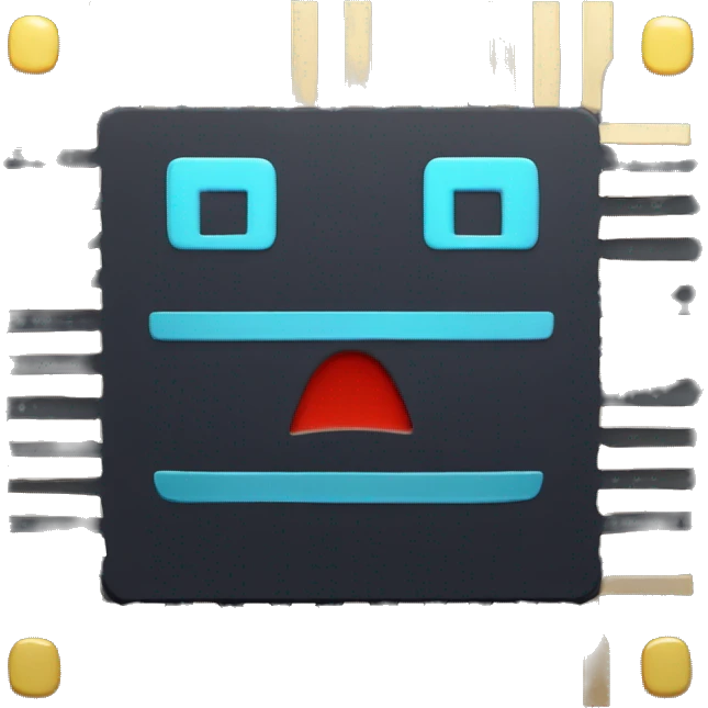PS2 Emotion Engine CPU Chip emoji