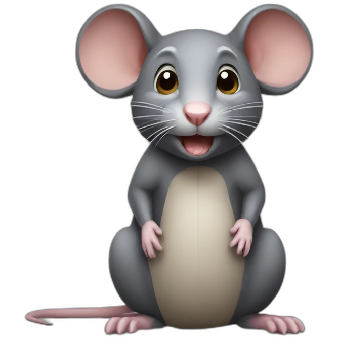 huge rat emoji
