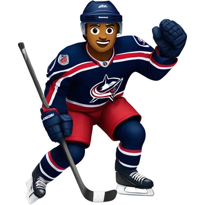 Columbus blue jackets emoji
