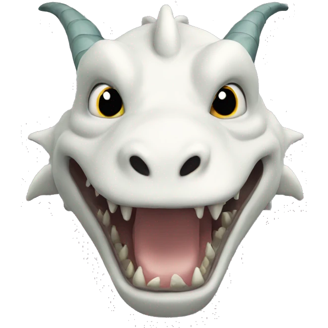haku the dragon from spirited away emoji