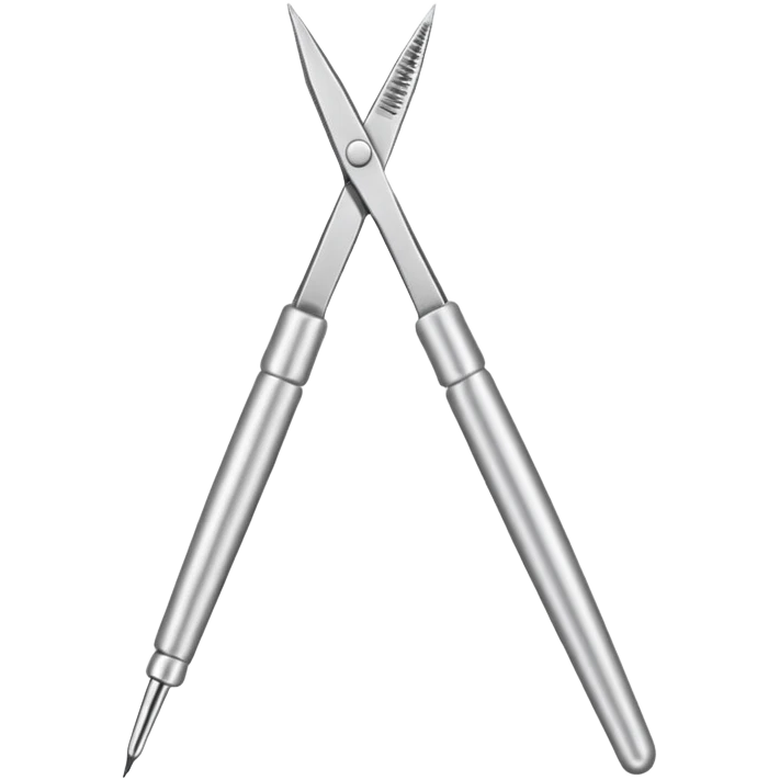 Tweezers for eyebrows emoji
