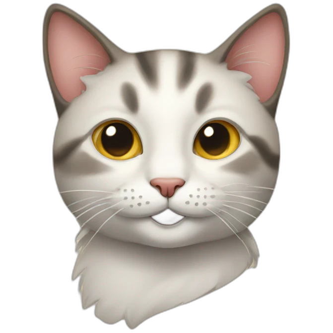 cat winking emoji