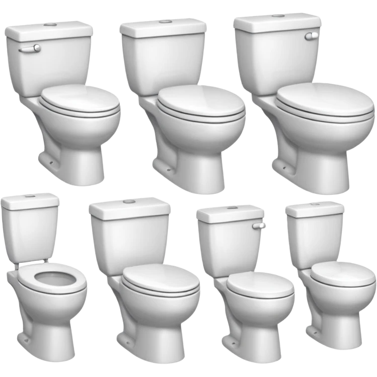 toilet items emoji