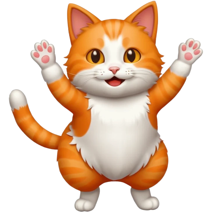 Cat dancing  emoji