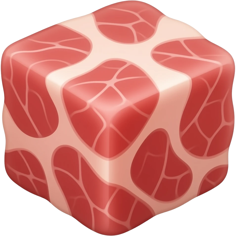 Pork meat Cube emoji