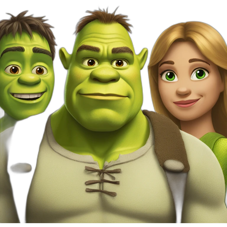 Shrek-Kermit-hulk-lime emoji