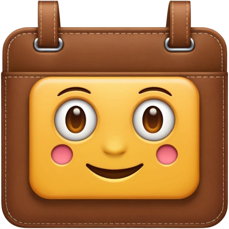 crie um emoji de uma agenda emoji