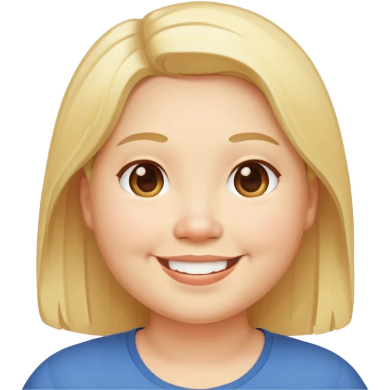 "- Nam
- 35 tuổi
- Da trắng
- Tóc vàng
- Cười mỉm, mặt mũm mĩm
" emoji