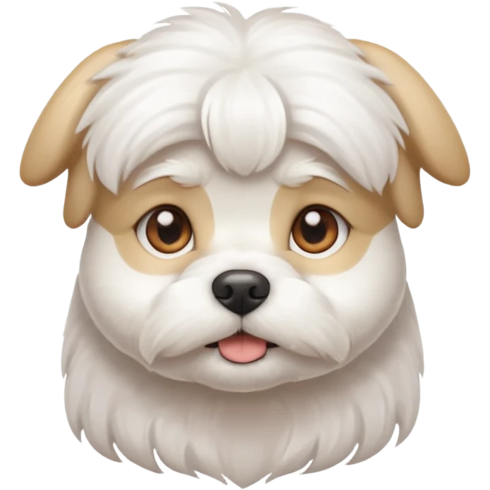 smille white Maltese emoji