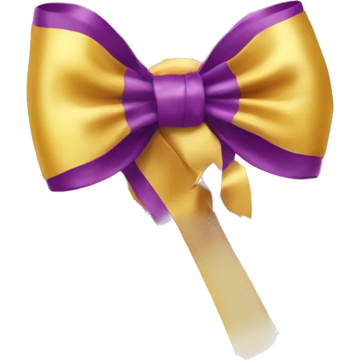 coquette ribbon headph emoji