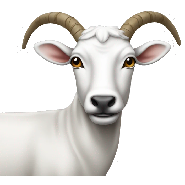 Chevre sur un humain emoji