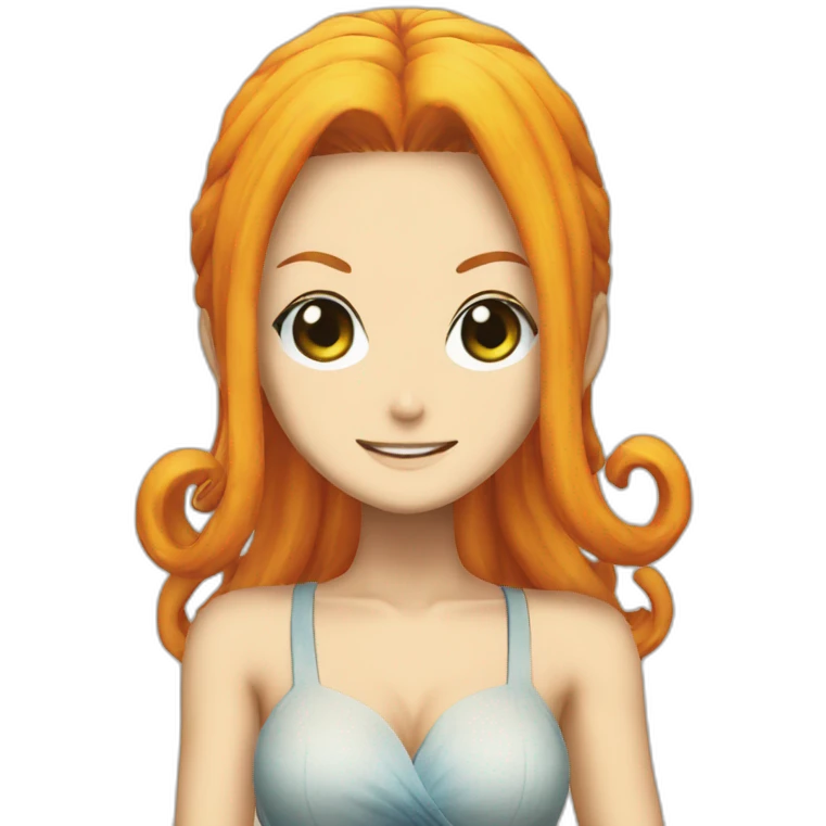 Nami from one piece emoji