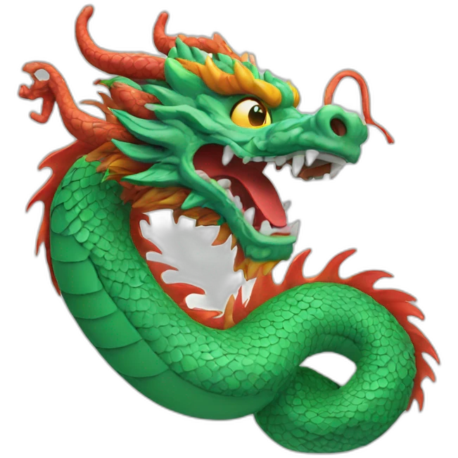 Chinese dragon emoji