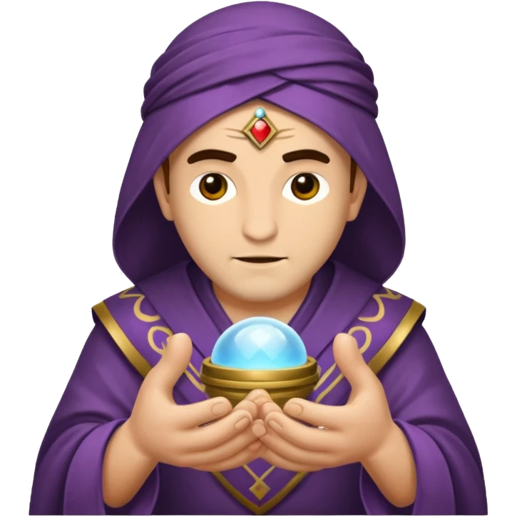 fortune teller male emoji