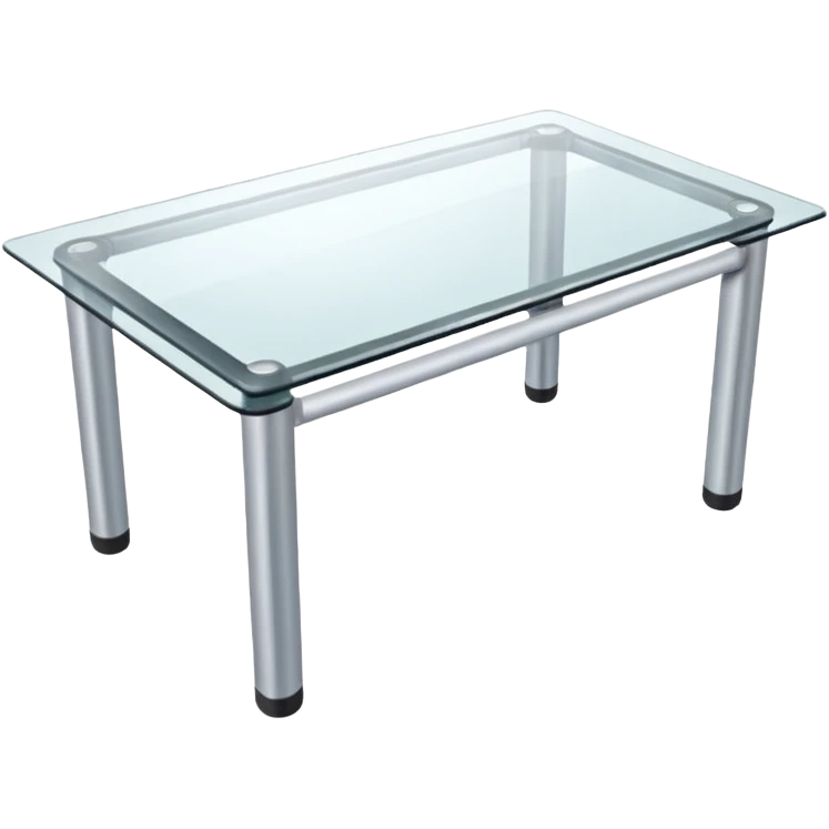 table with glass emoji