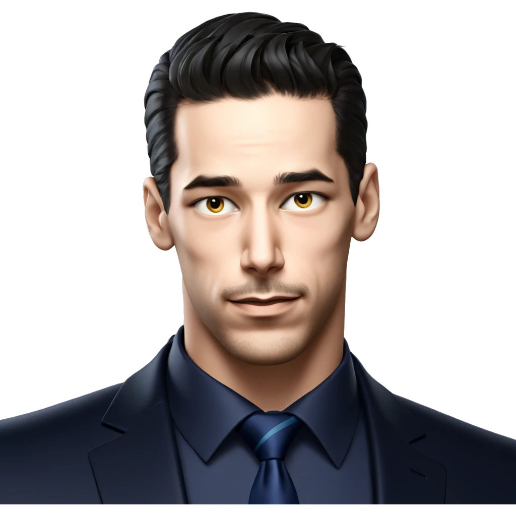 formal attire with necktie emoji