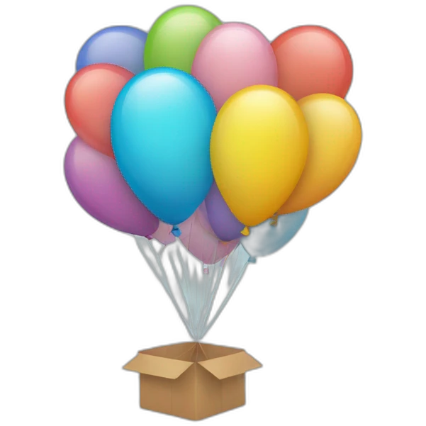 Small balloon emoji