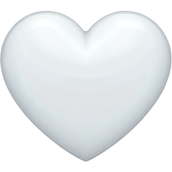 white heart emoji