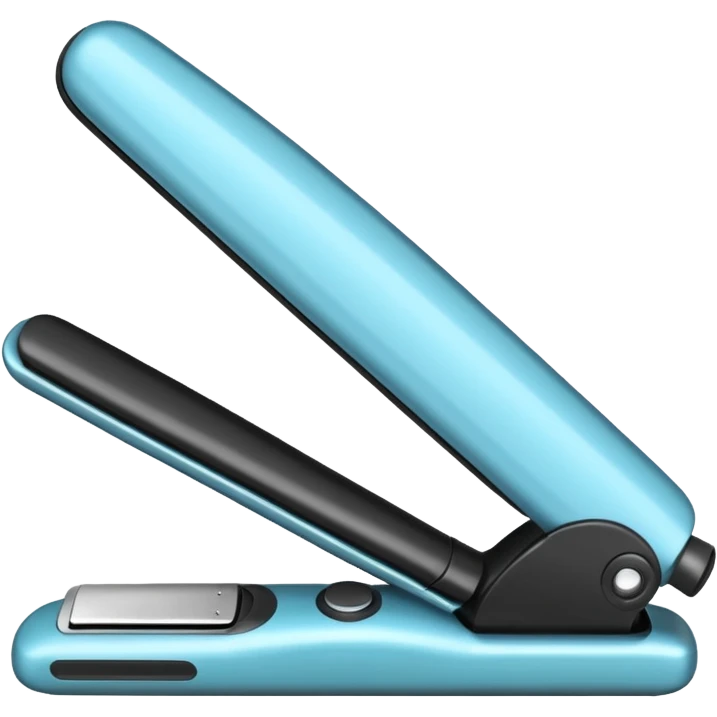 hair straightener emoji