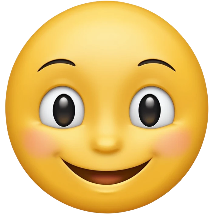simple happy face emoji