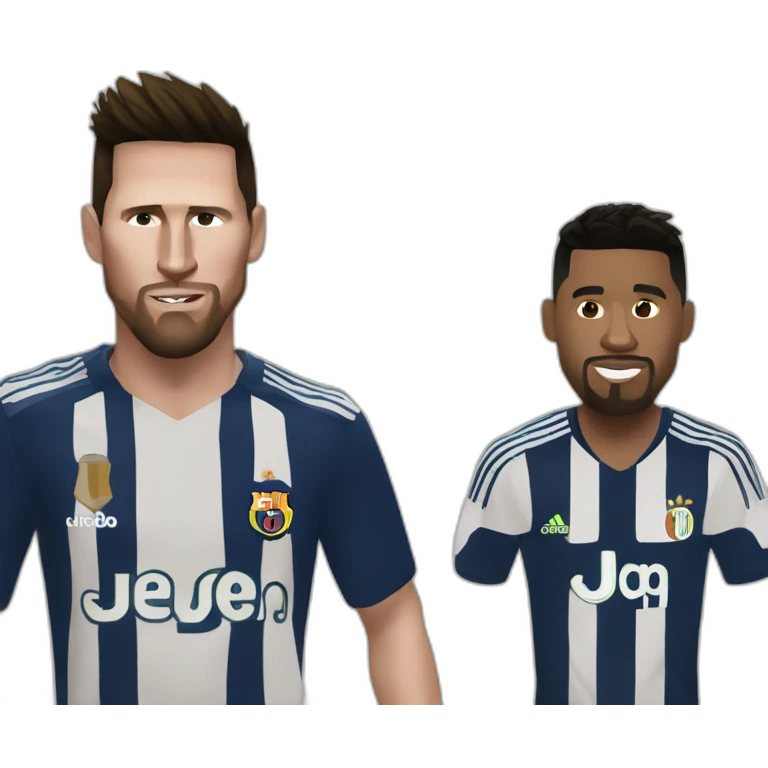 messi vs ronaldo emoji