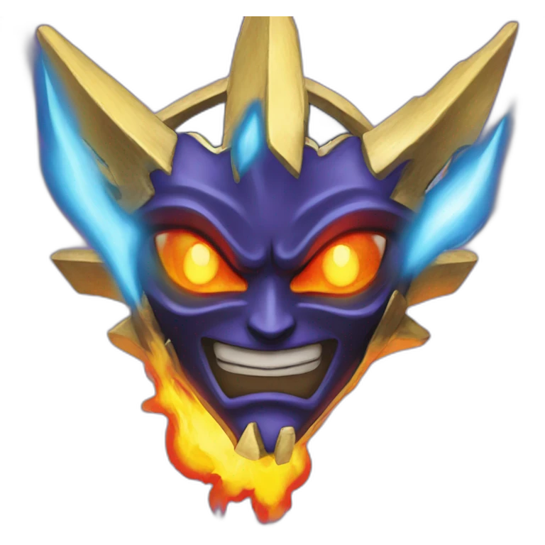 yu-gi-oh card with fire emoji