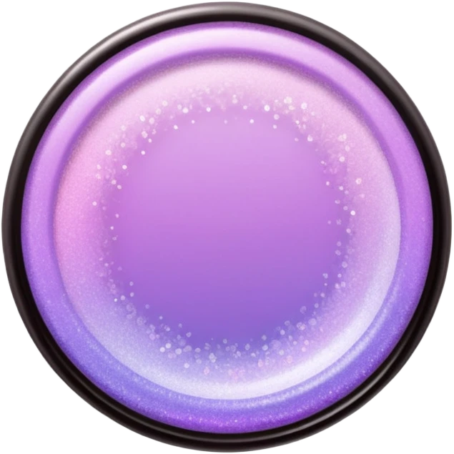 lilac gradient glitter cosmetics emoji