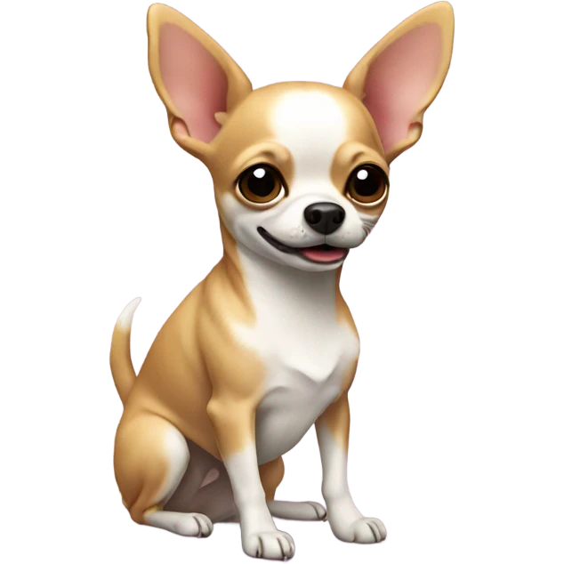 Chihuahua playing cards emoji