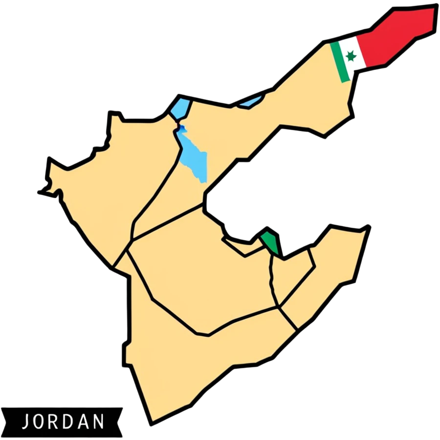 Jordan map emoji