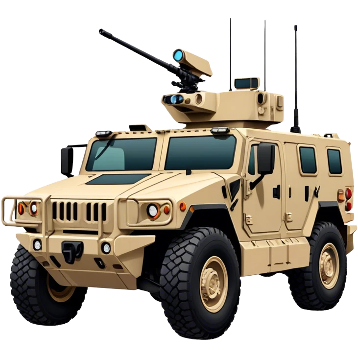 Joint Light Tactical Vehicle (JLTV) - Oshkosh (sand colour) emoji