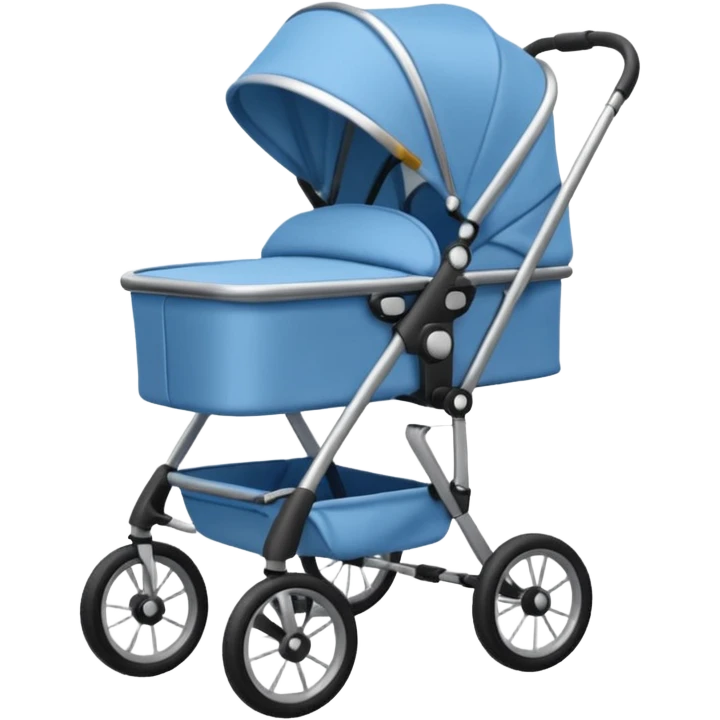 baby stroller not too detailed, simple  emoji