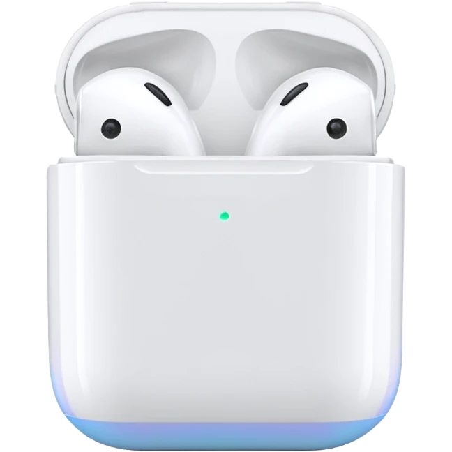 airpods, tws buds emoji